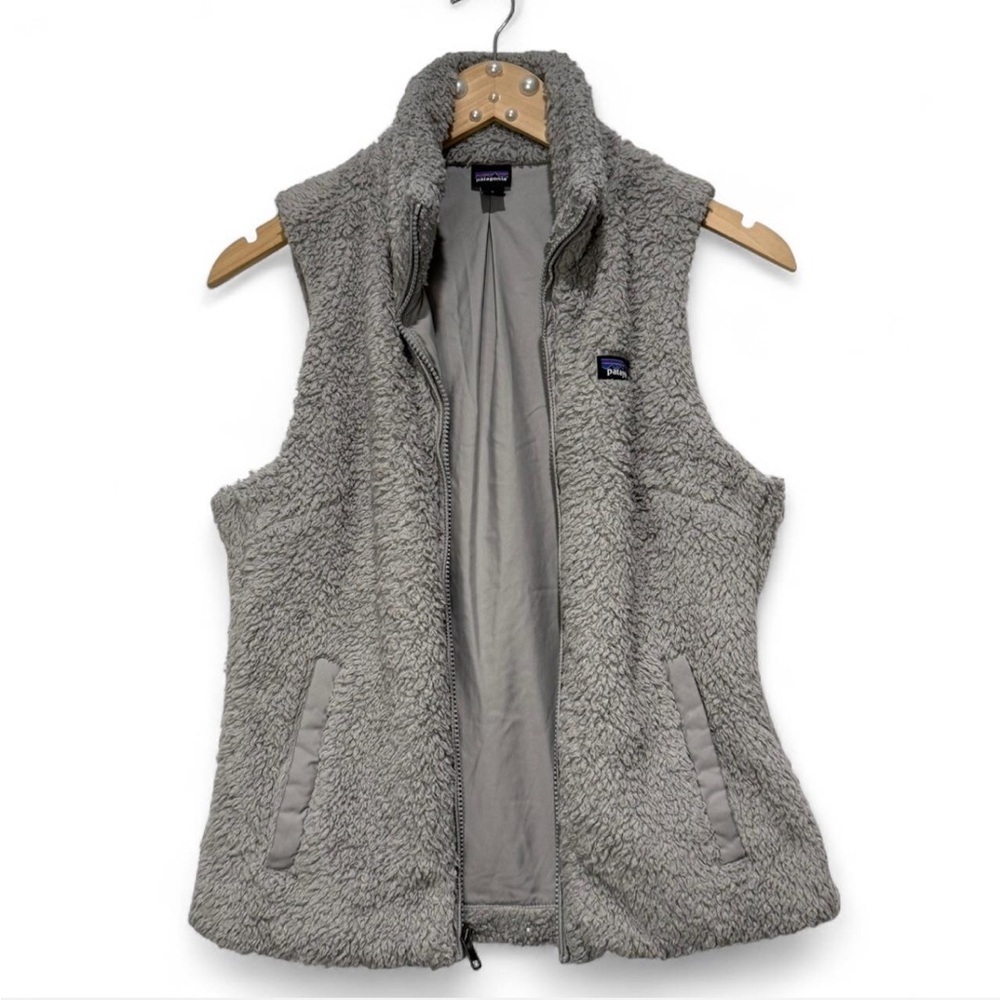 Patagonia Women's Los Gatos Fleece Vest, Grey, Small Gorpcore Cabincore Outdoors - Picture 2 of 10